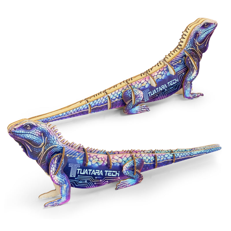 Trends 124046 BRANDCRAFT Tuatara Wooden Model – Assembled