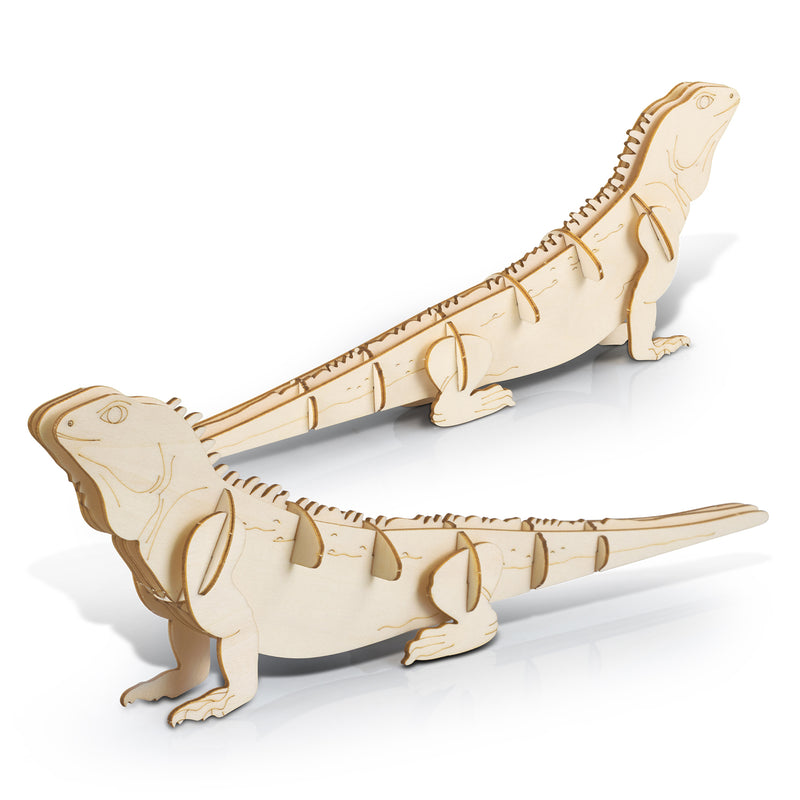 Trends 124046 BRANDCRAFT Tuatara Wooden Model – Assembled Unbranded
