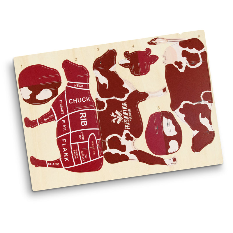 Trends 124047 BRANDCRAFT Cow Wooden Model – Direct Digital