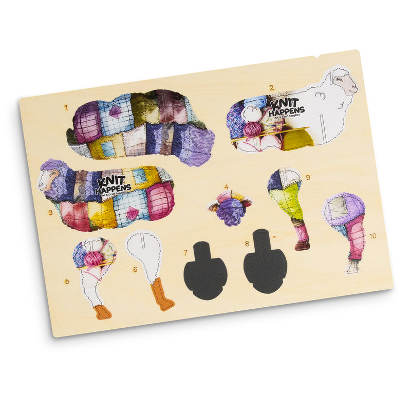 Trends 124048 BRANDCRAFT Sheep Wooden Model – Direct Digital