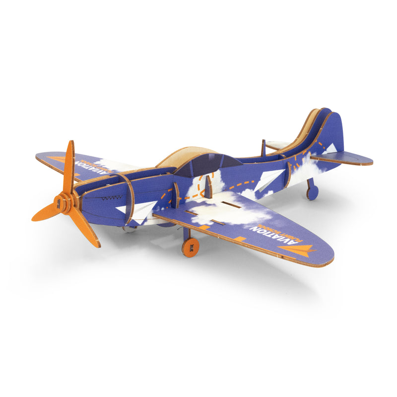 Trends 124054 BRANDCRAFT Spitfire Wooden Model – Left Side
