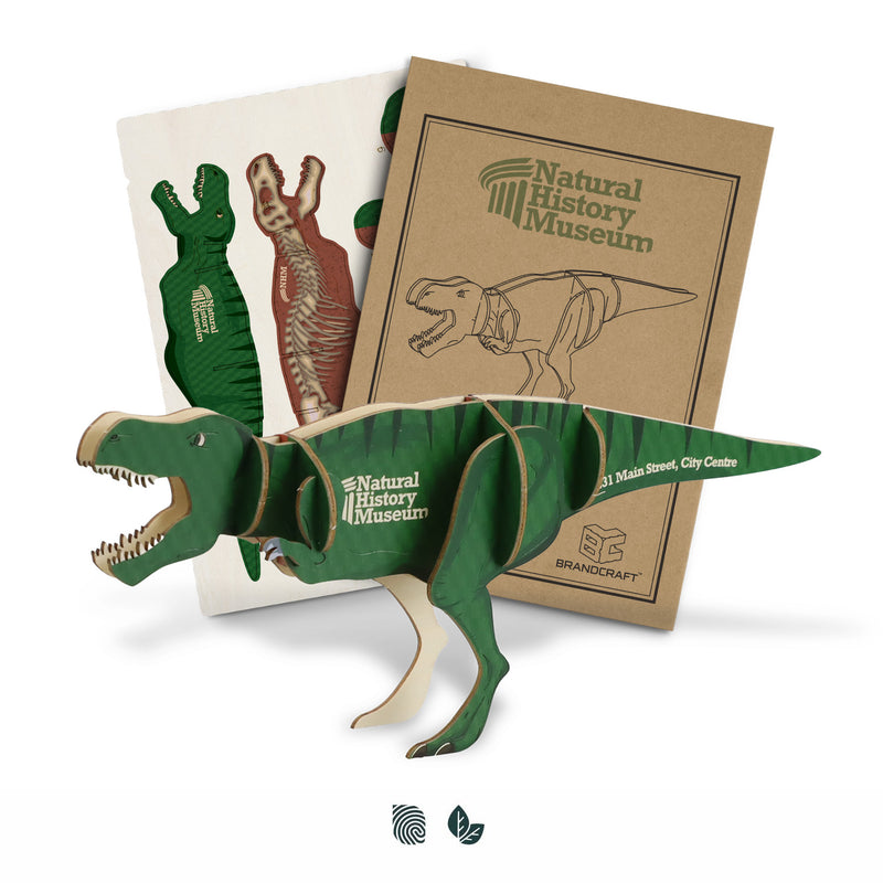Trends 124055 BRANDCRAFT Tyrannosaurus Rex Wooden Model – Impact Aware