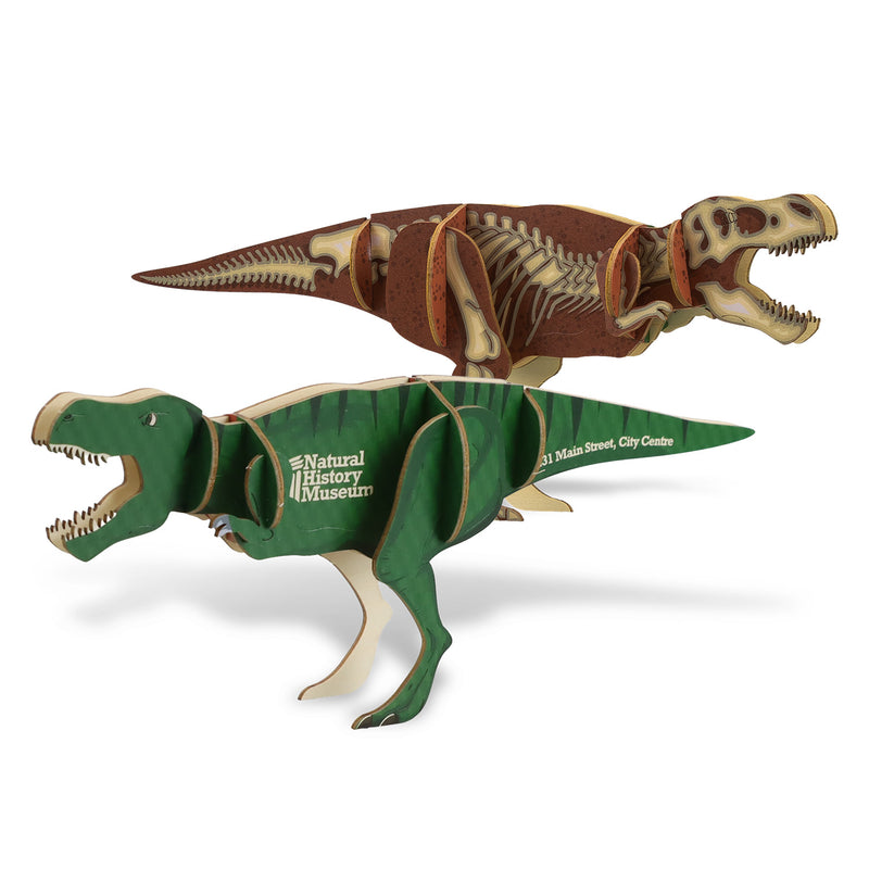 Trends 124055 BRANDCRAFT Tyrannosaurus Rex Wooden Model – Assembled