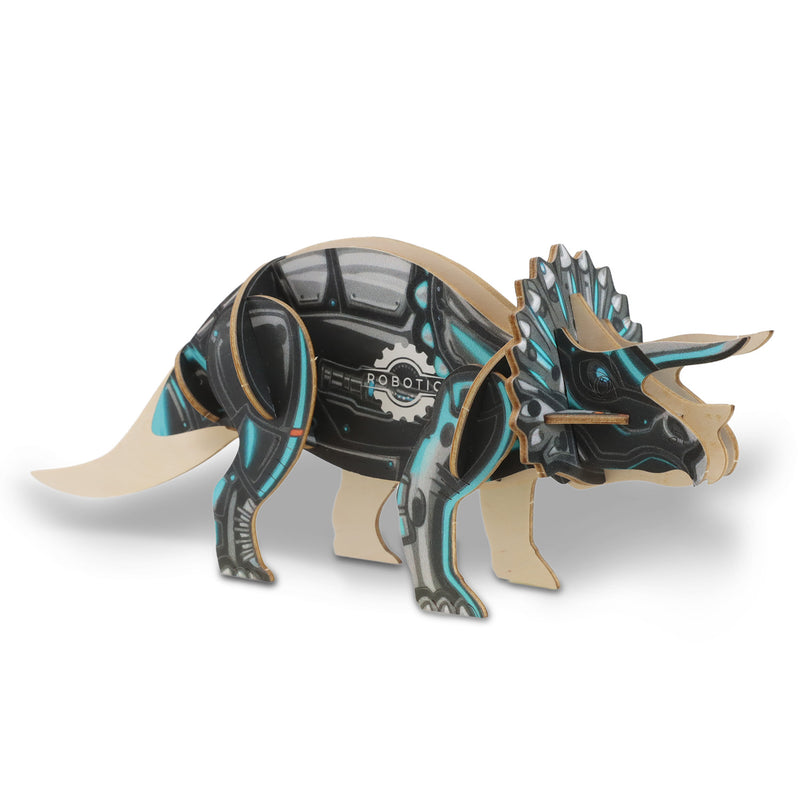 Trends 124056 BRANDCRAFT Triceratops Wooden Model – Right Side