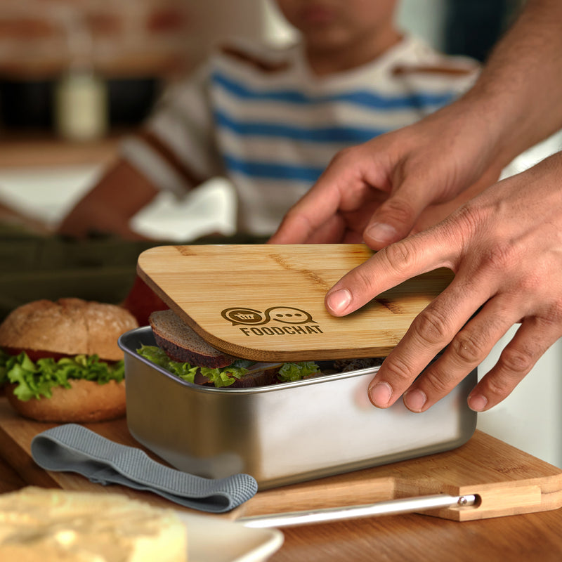 Trends 124137 NATURA Stainless Steel Lunch Box – Feature