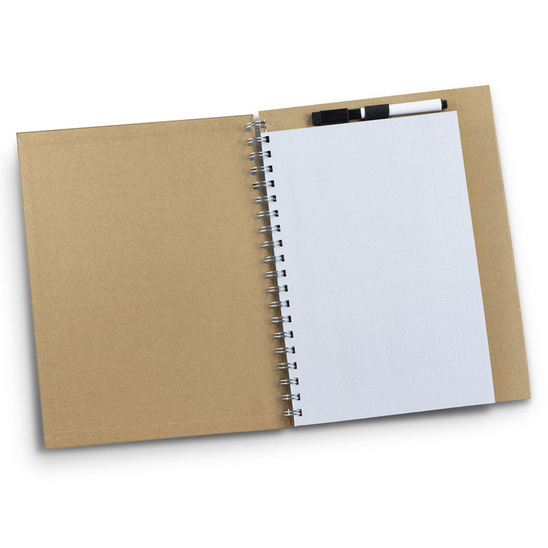 Trends 124142 Desk Whiteboard Notebook – Open