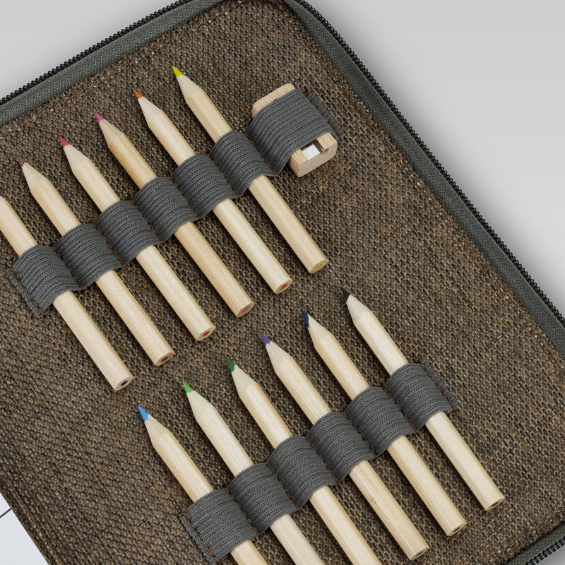 Trends 124211 Mona Portable Drawing Set – Colouring Pencils