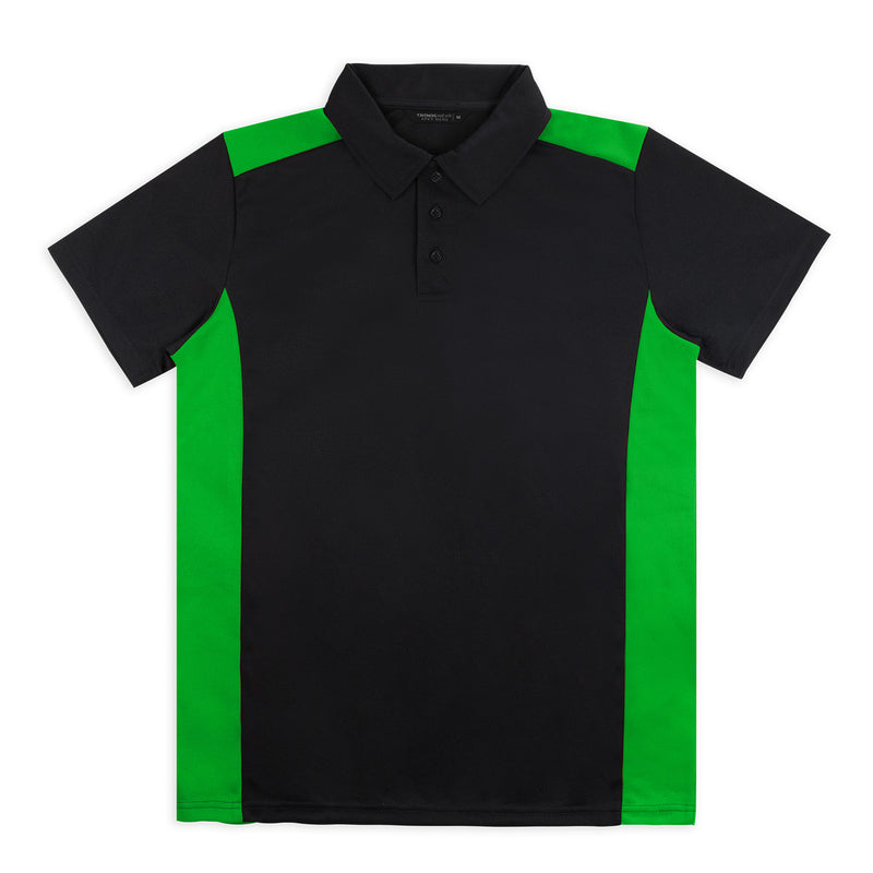 Trends 124729 TRENDSWEAR Apex Mens Polo – Bright Green
