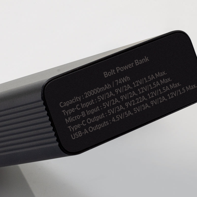 Trends 124864 Bolt 22.5W QC Power Bank – Detail