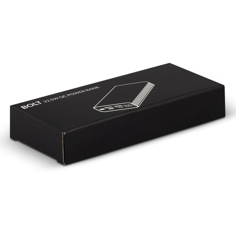 Trends 124864 Bolt 22.5W QC Power Bank – Gift Box