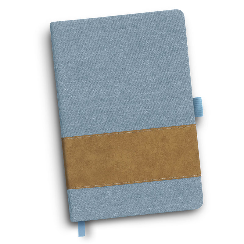 Trends 124869 Denim Notebook – Light Blue - Back