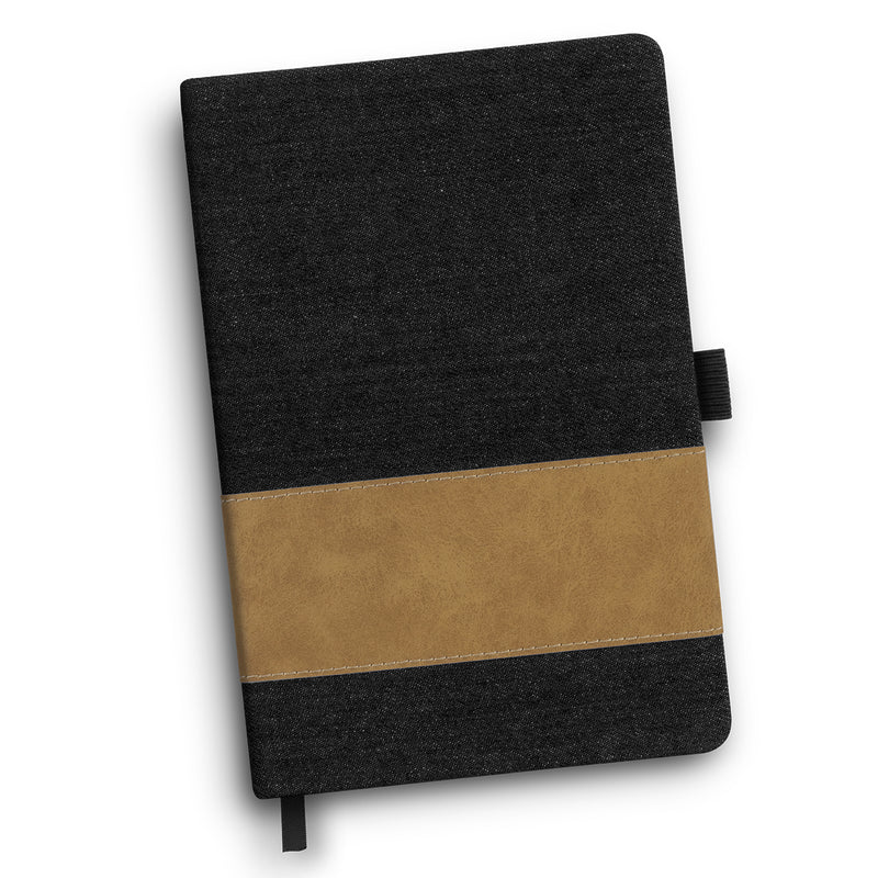 Trends 124869 Denim Notebook – Black - Back