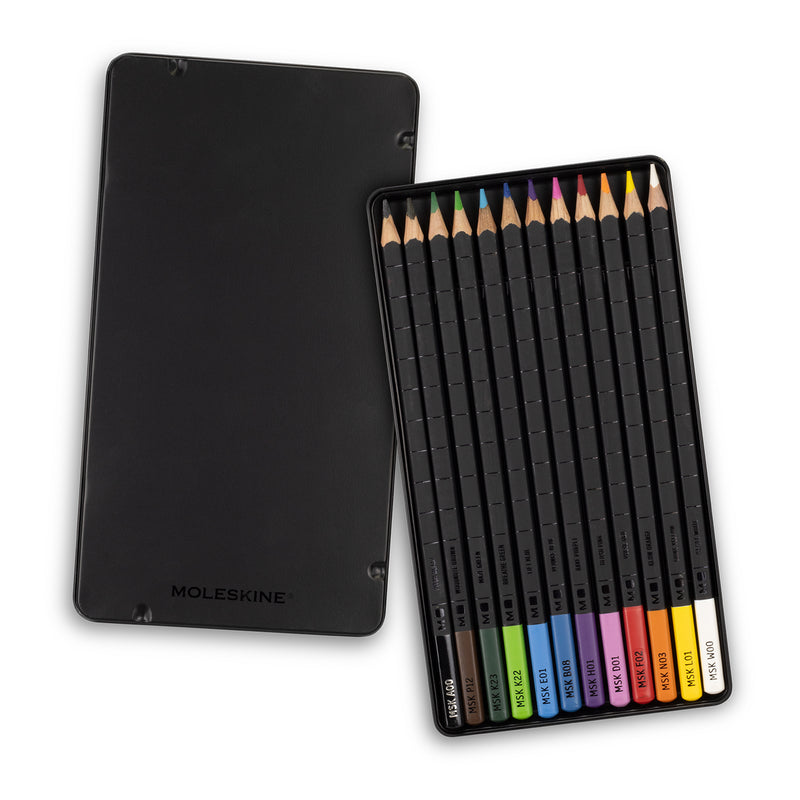 Trends 124942 Moleskine Bundle Art Sketching Kit – Pencil Tin