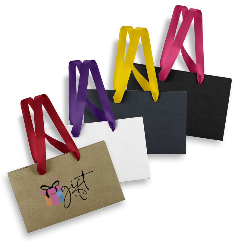 Small Ribbon Handle Paper Bag