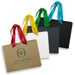 Trends 125057 Medium Ribbon Handle Paper Bag