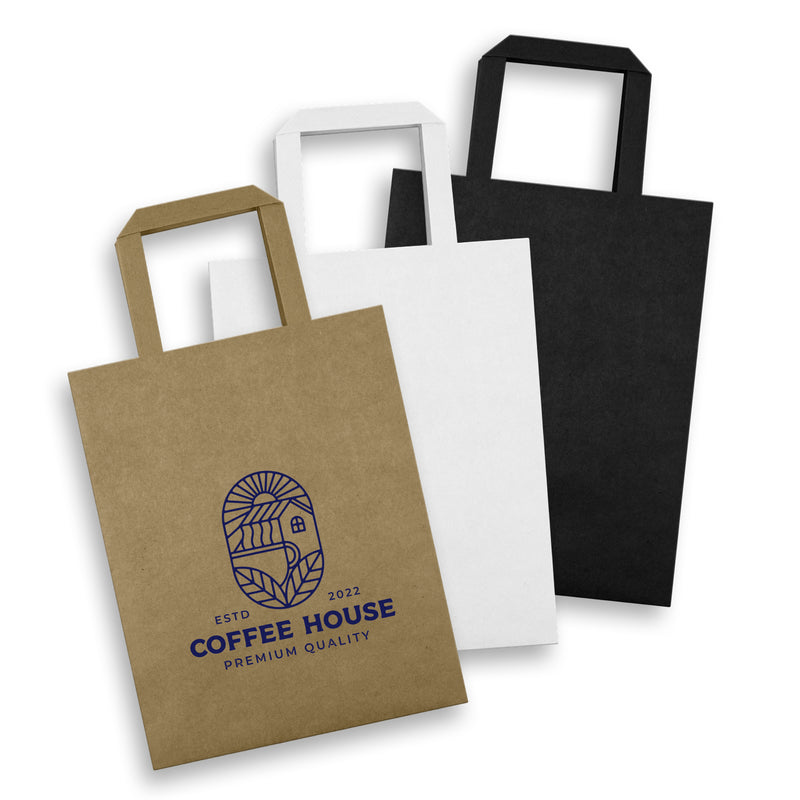 Trends 125060 Medium Flat Handle Paper Bag Portrait