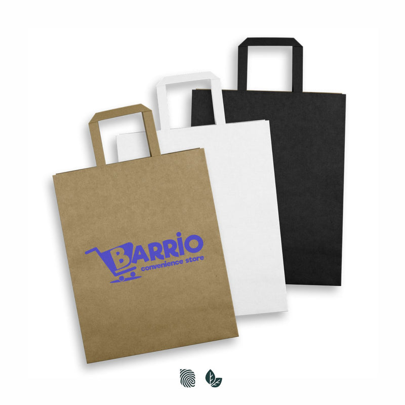 Trends 125061 Large Flat Handle Paper Bag Portrait – Impact Aware