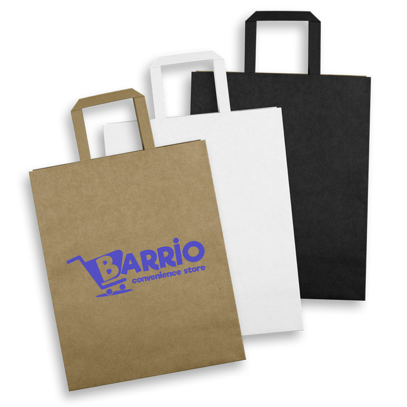 Trends 125061 Large Flat Handle Paper Bag Portrait