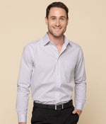 Mens Square Dobby Shirt - Long Sleeve