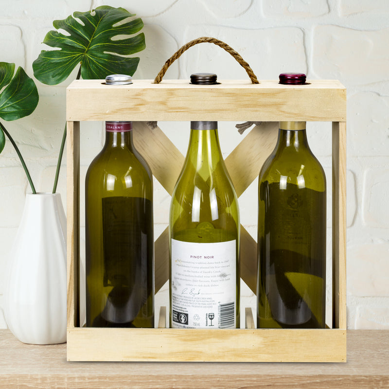 Trends 125310 Catalonia Wine Crate - Triple – Feature