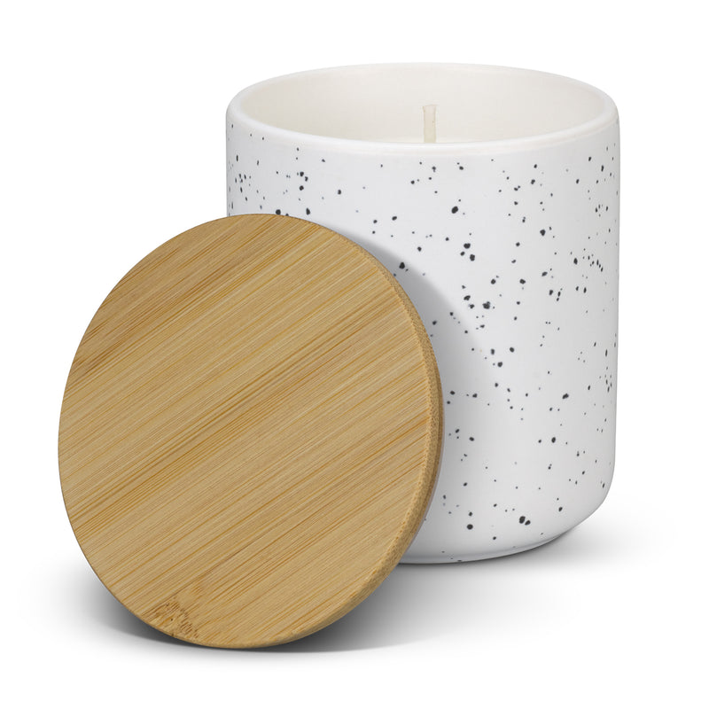 Trends 125317 NATURA Candle with Bamboo Lid – Detail