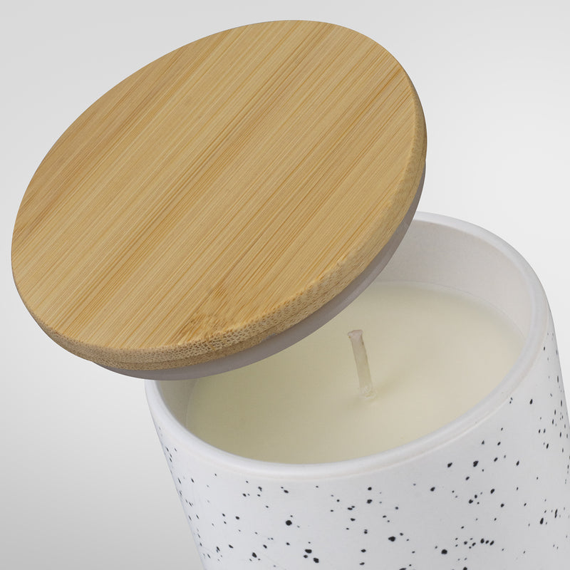 Trends 125317 NATURA Candle with Bamboo Lid – Detail