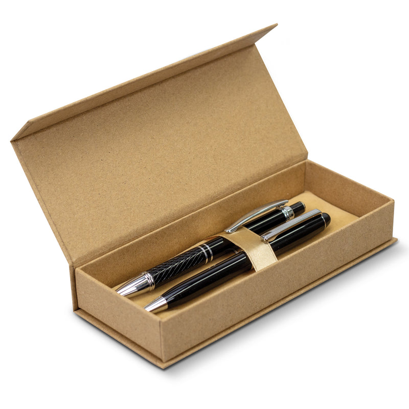 Trends 125660 Monaco Kraft Gift Box – Two Pens