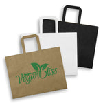 Trends 125941 Large Flat Handle Paper Bag Landscape
