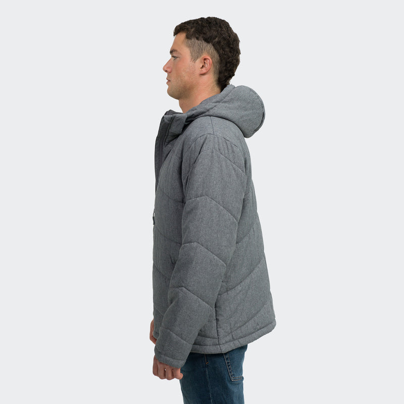 Trends 125973 TRENDSWEAR Newport Mens Puffer Jacket – Side