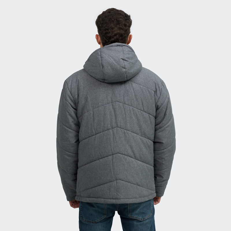 Trends 125973 TRENDSWEAR Newport Mens Puffer Jacket – Back