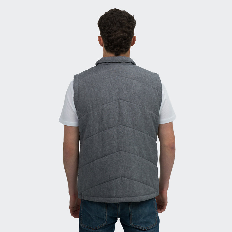 Trends 125976 TRENDSWEAR Newport Mens Puffer Vest – Back
