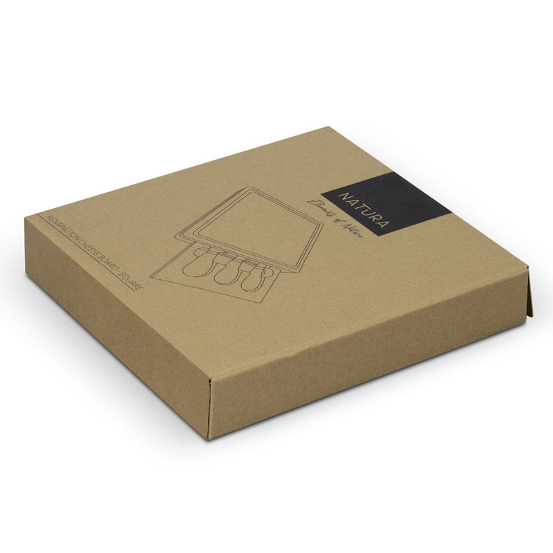 Trends 125990 NATURA Kensington Cheese Board - Square – Gift Box