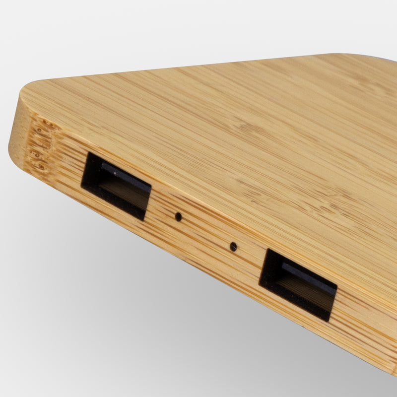 Trends 126409 NATURA Bamboo Wireless Fast Charging Hub – Detail