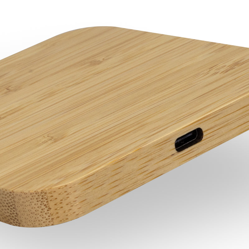 Trends 126409 NATURA Bamboo Wireless Fast Charging Hub – Detail