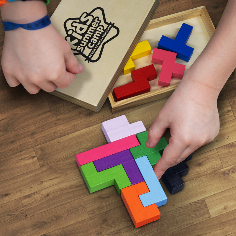 Trends 126568 Pentomino Wooden Puzzle – Feature