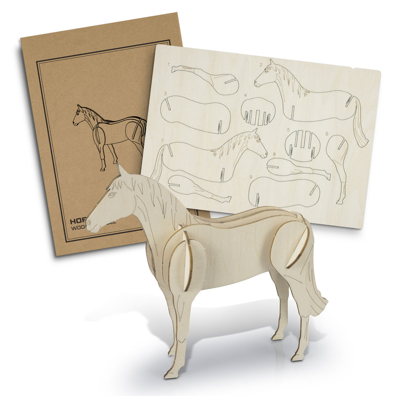 Trends 126730 BRANDCRAFT Horse Wooden Model