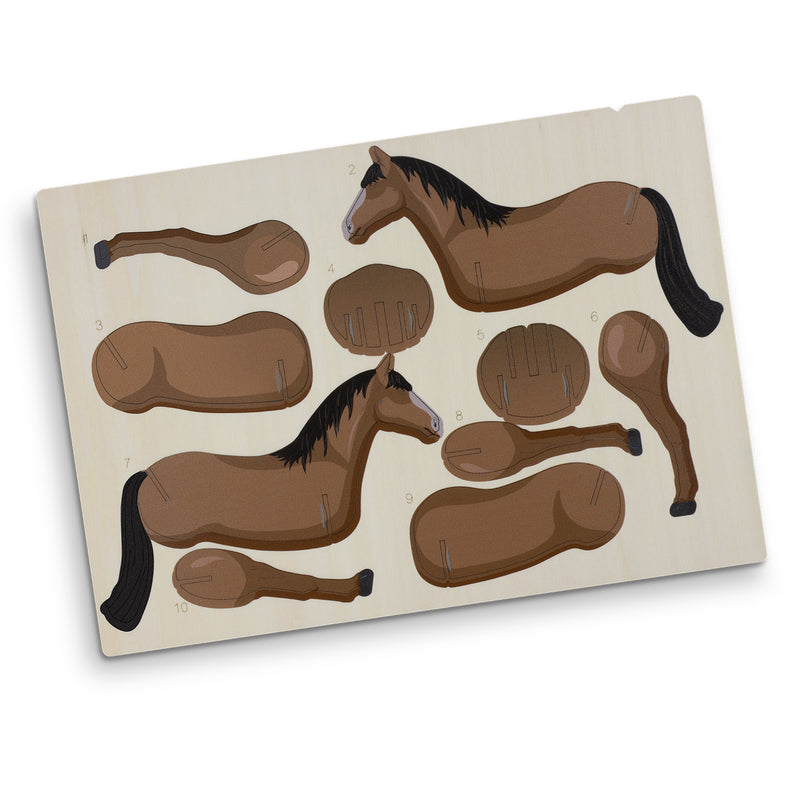 Trends 126730 BRANDCRAFT Horse Wooden Model – Direct Digital