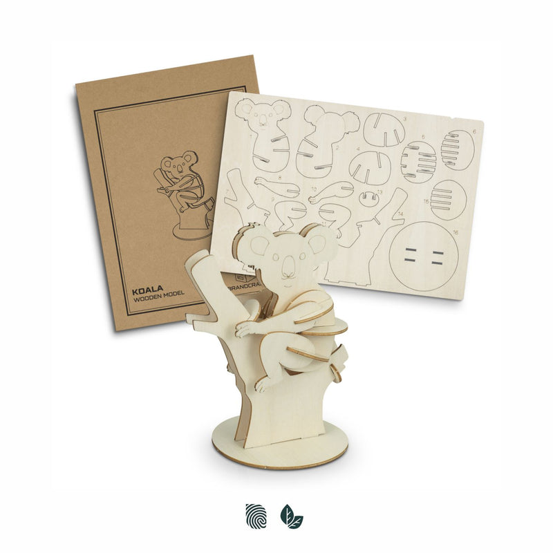 Trends 126731 BRANDCRAFT Koala Wooden Model – Impact Aware