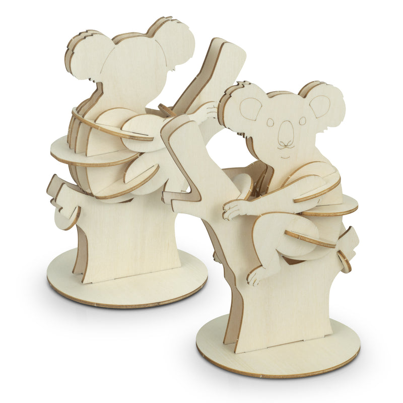 Trends 126731 BRANDCRAFT Koala Wooden Model – Assembled