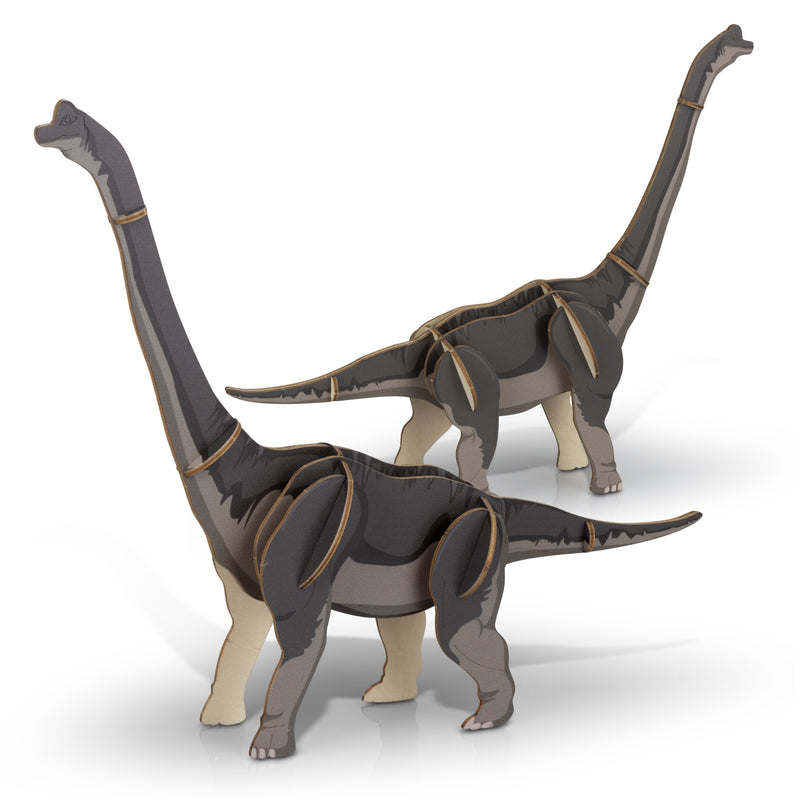 Trends 126733 BRANDCRAFT Brachiosaurus Wooden Model – Feature