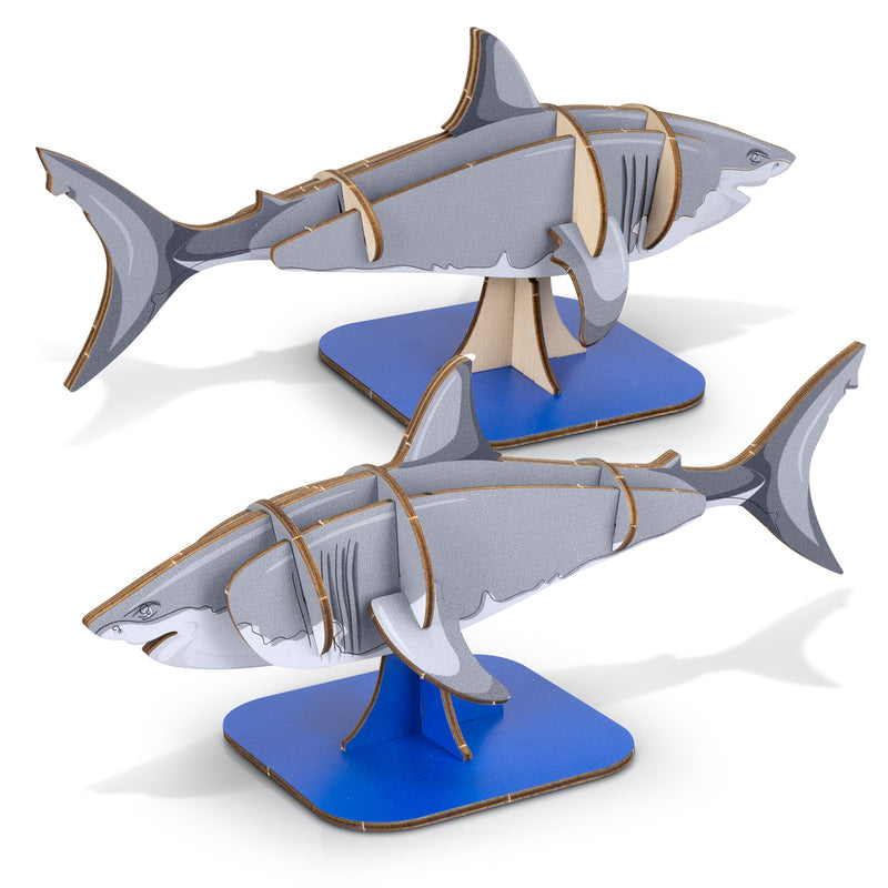 Trends 126734 BRANDCRAFT Shark Wooden Model – Feature