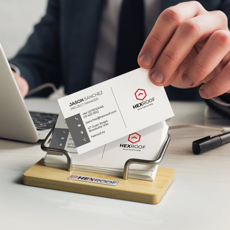 Trends 126738 Bamboo Business Card Stand – Feature