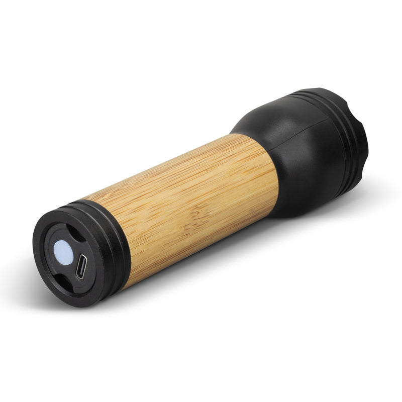 Trends 126810 Lumina Rechargeable Bamboo Torch – Back