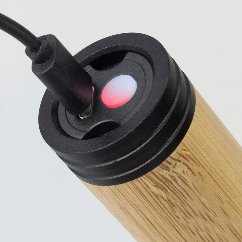 Trends 126810 Lumina Rechargeable Bamboo Torch – Detail