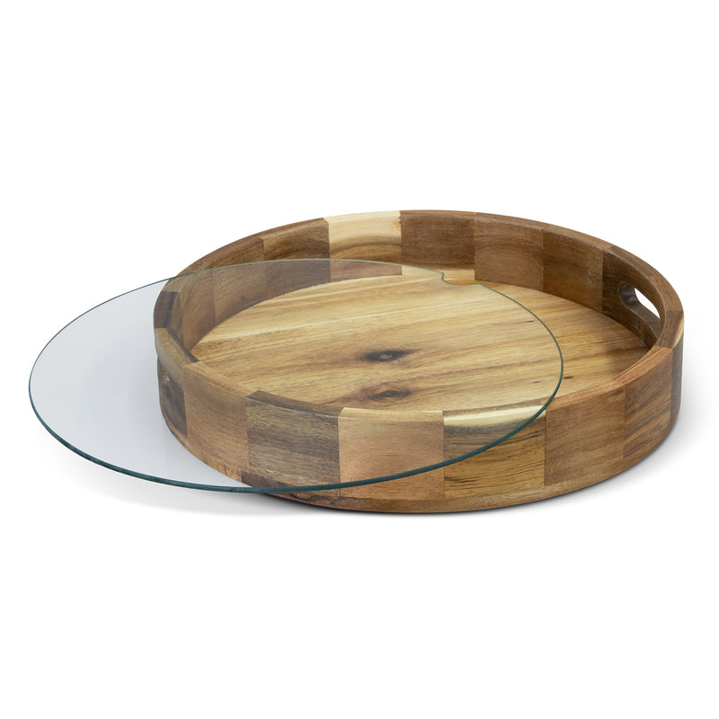 Trends 126894 Keepsake Platter Tray – Glass Top