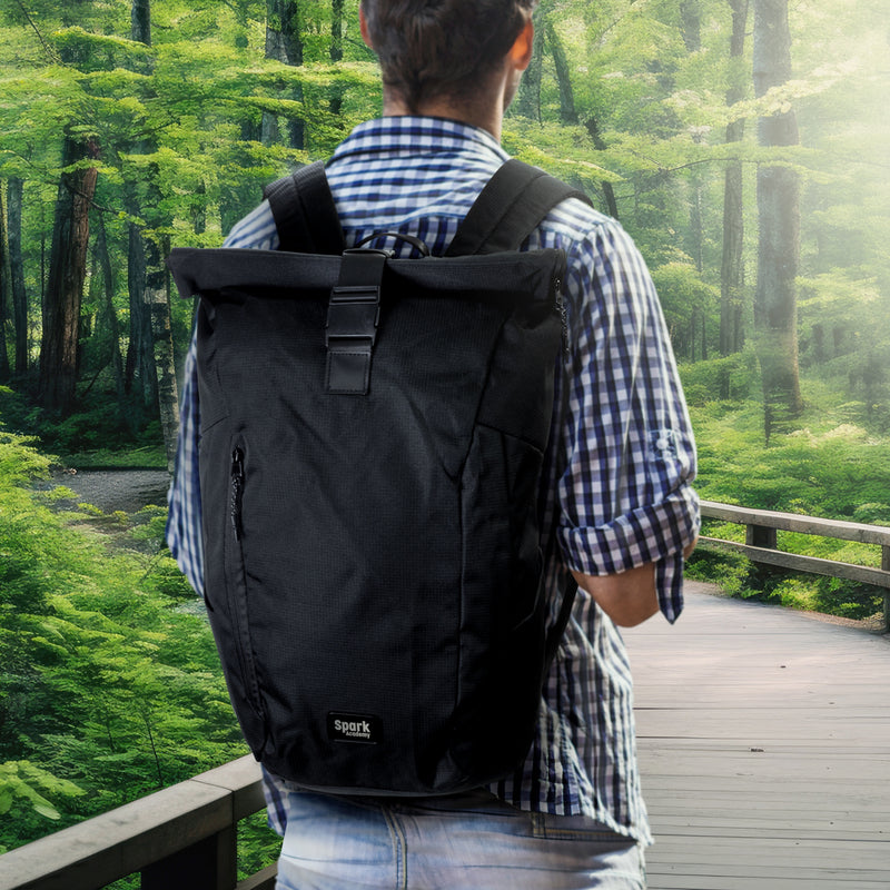 Trends 126949 SPICE Waste2Gear Roll Up Computer Backpack – Feature