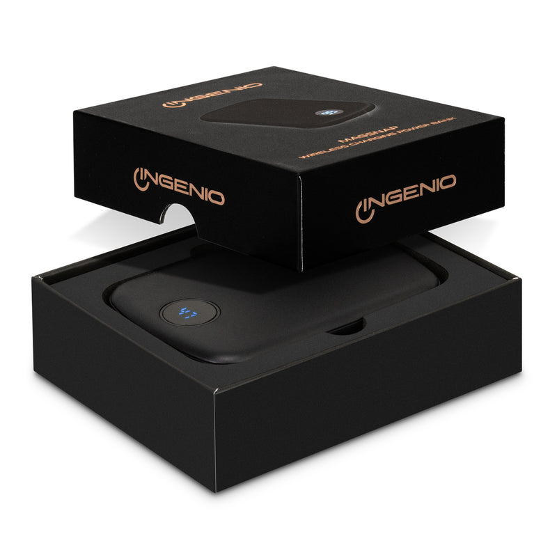 Trends 127080 INGENIO MagSnap Wireless Charging Power Bank – Gift Box