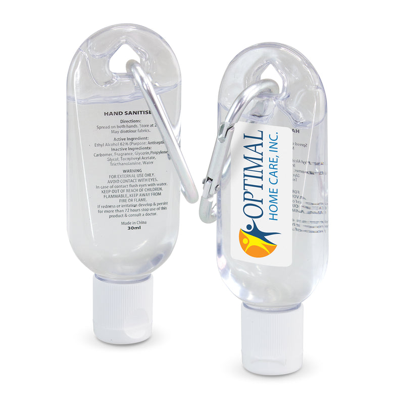 Trends 127210 Carabiner Hand Sanitiser 30ml