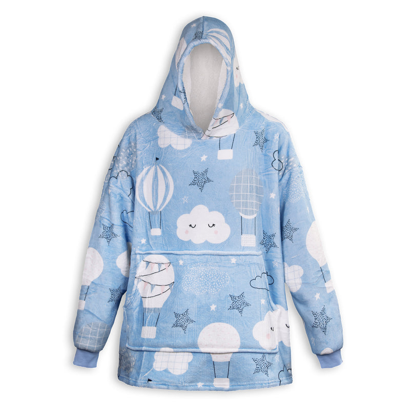 Trends 127224 Full Colour Blanket Hoodie – Front