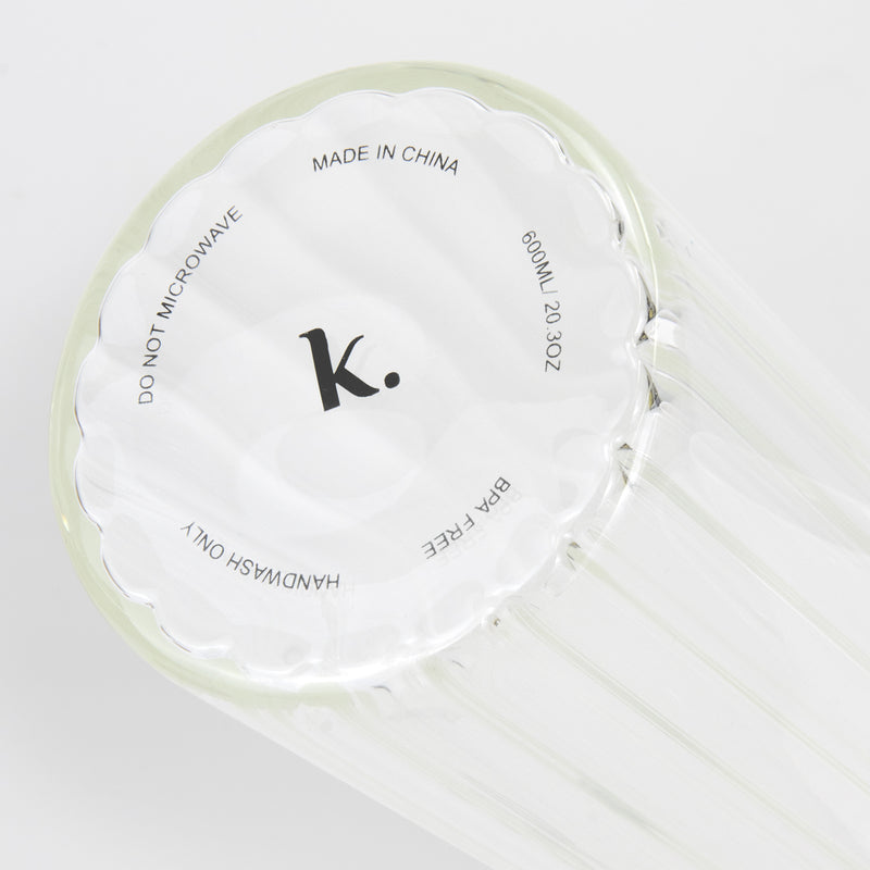 Trends 127436 Keepsake Linear Glass Drink Bottle – Detail